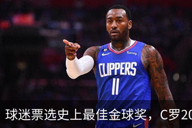 球迷票选史上最佳金球奖，C罗2008年金球奖暂以75%得票率领跑